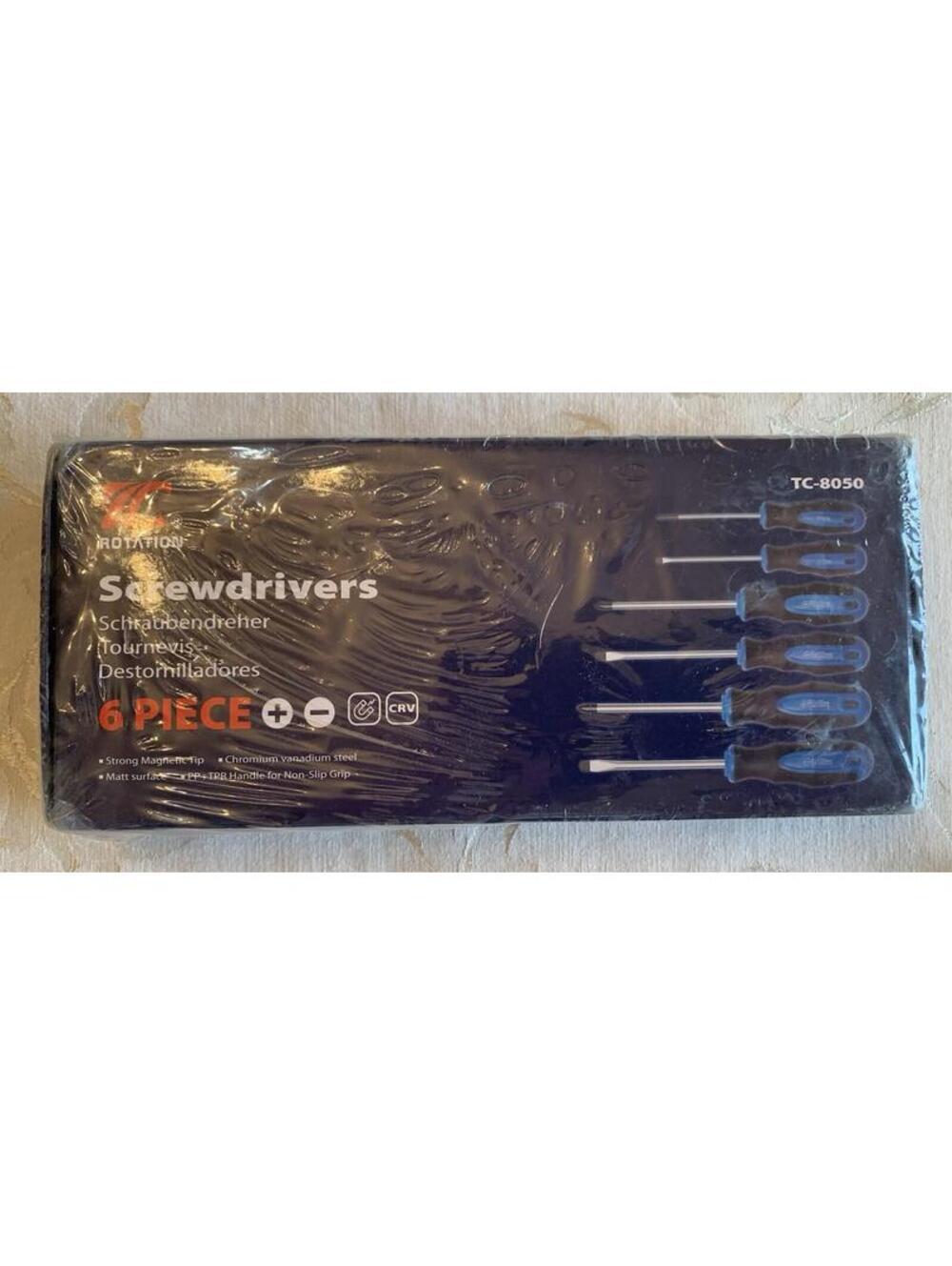 Rotation brand 6 Piece Screwdriver Set TC-8050